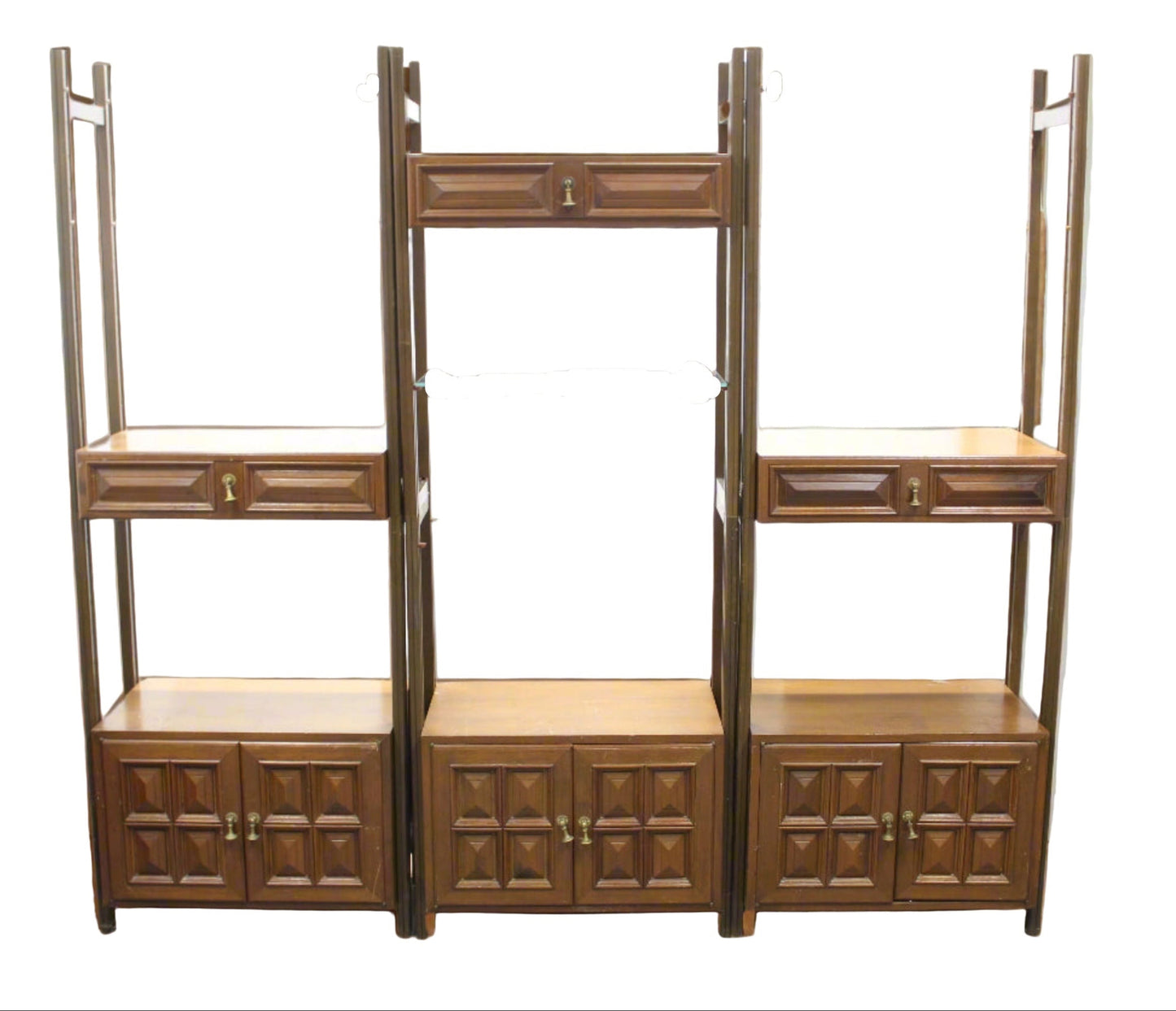 Vintage Modular Room Divider Wall Unit