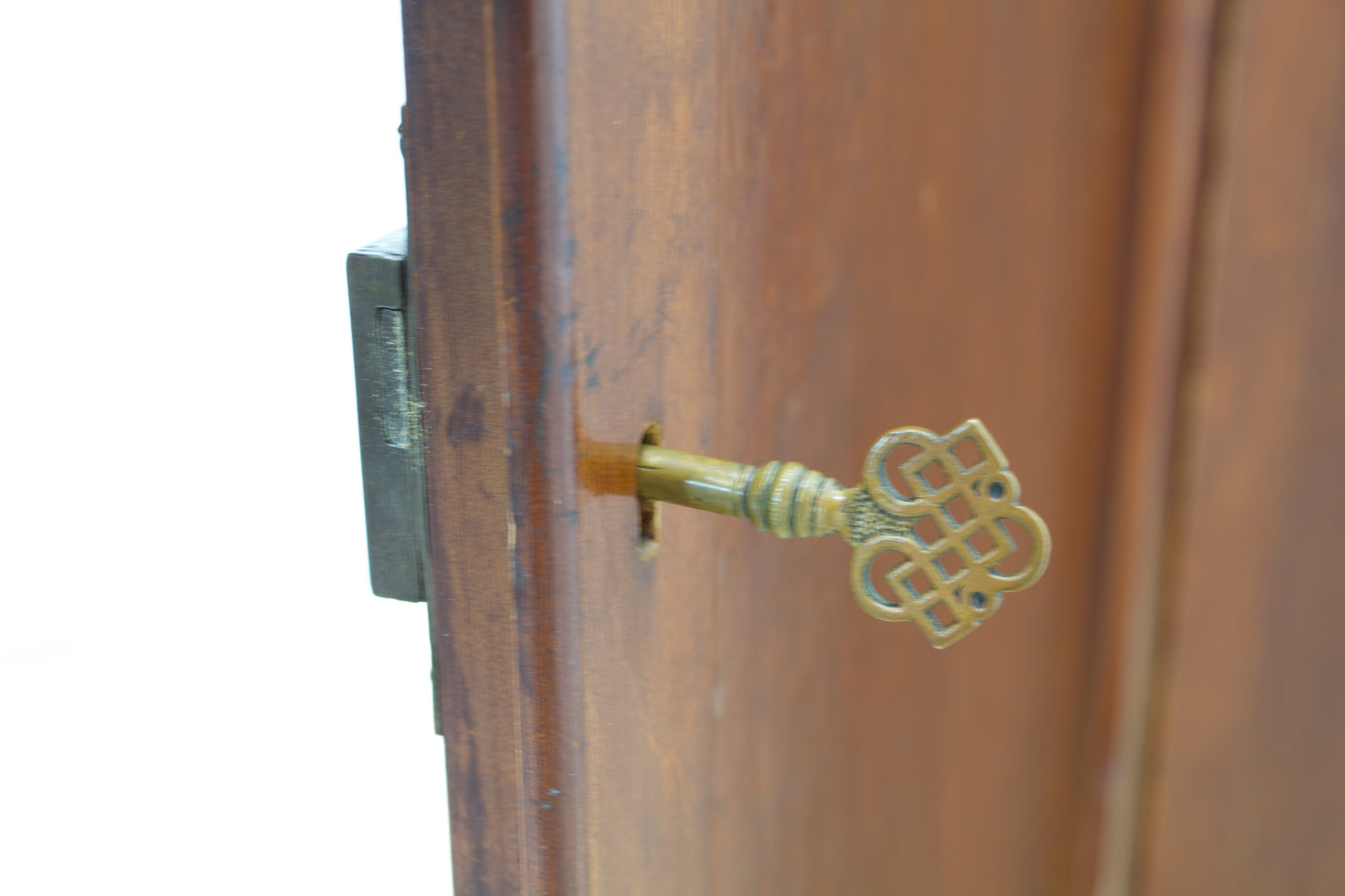 Antique Mahogany Wardrobe