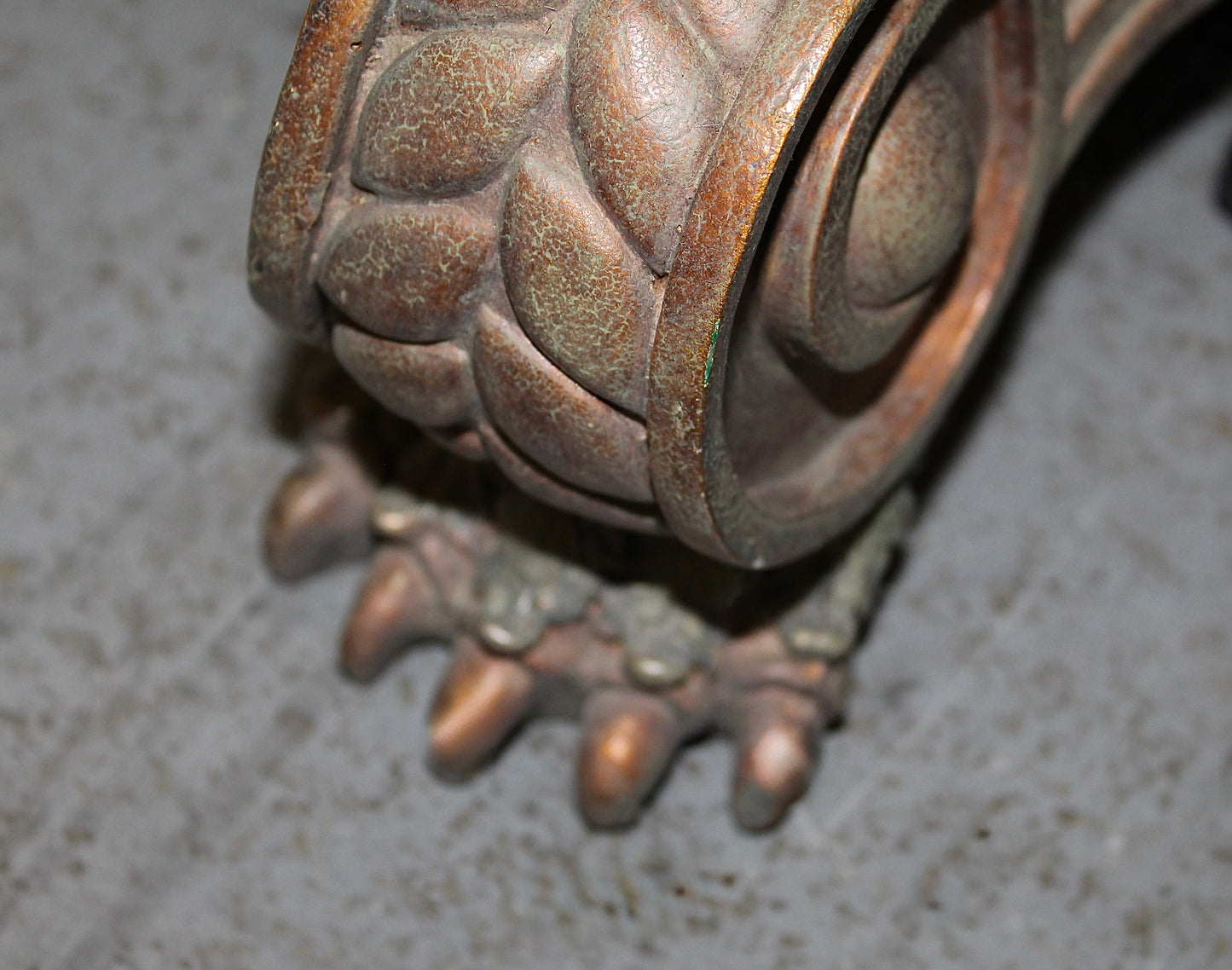 Modern Art-Nouveau Style Torchère Floor Lamp
