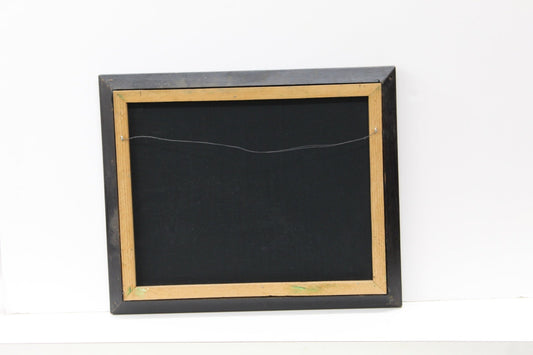 Spanish Colonial Mission Black Velvet Painting