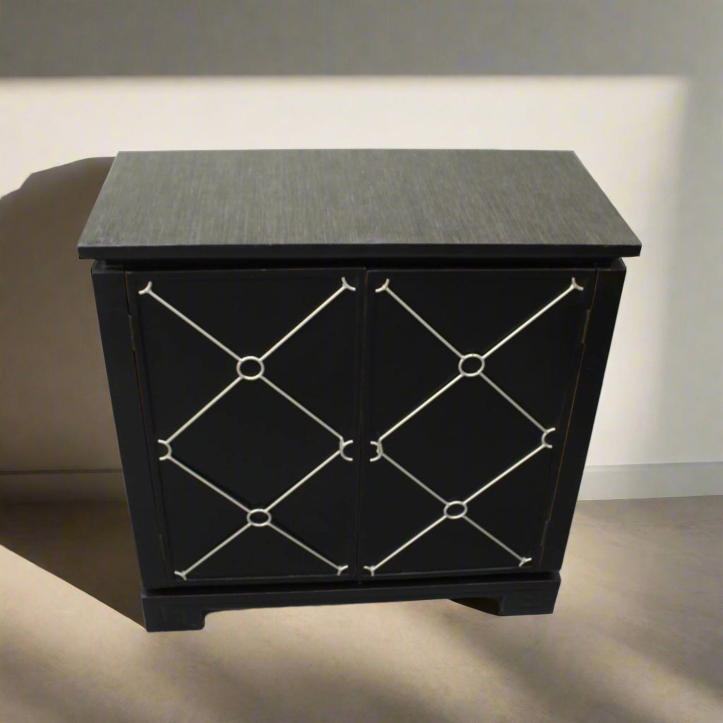 Vintage Two-Door Accent Cabinet