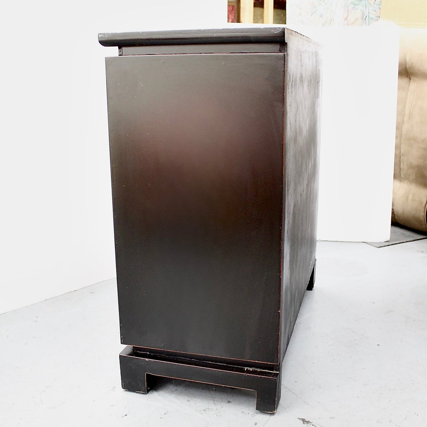 Vintage Two-Door Accent Cabinet