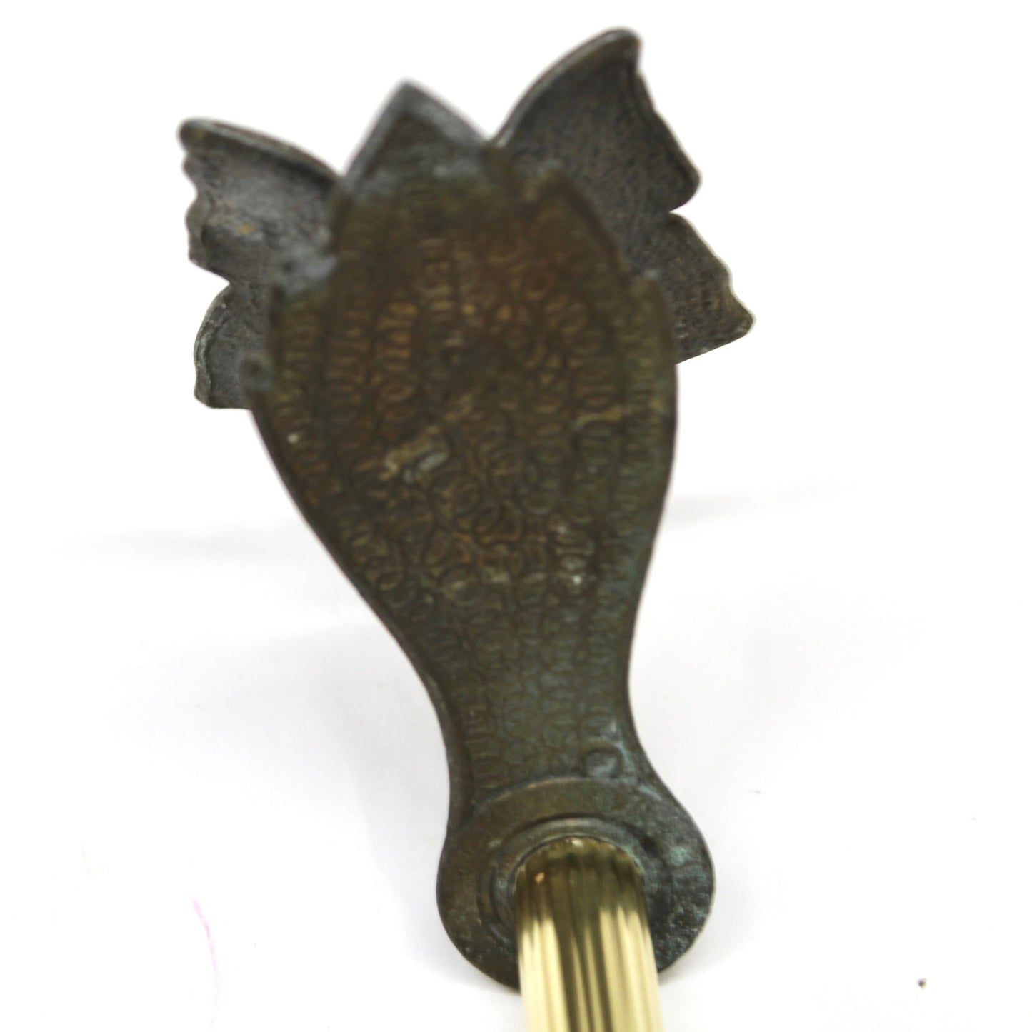 Vintage Allied Brass 3 Tier Butterfly Note Holder