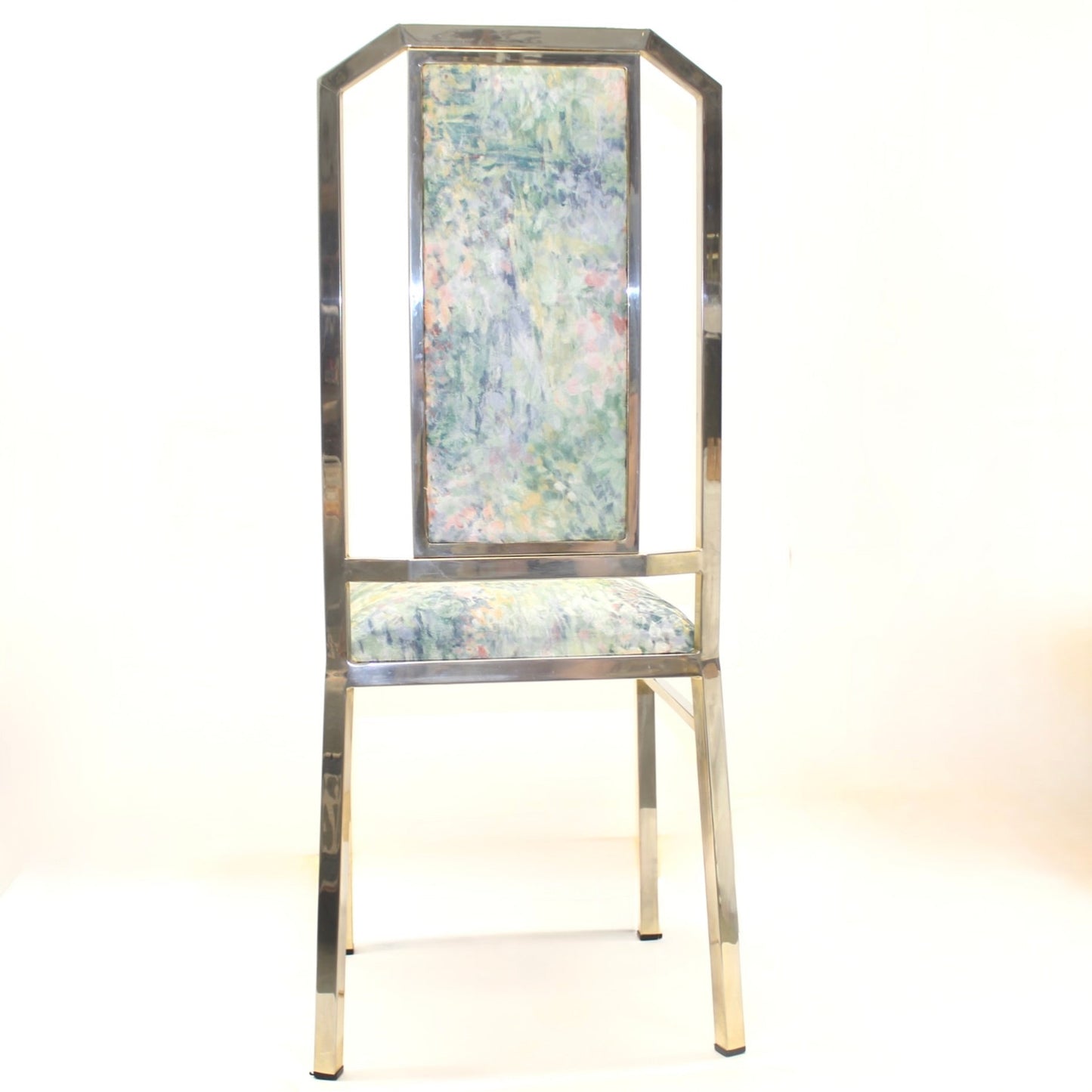 Pair of Vintage JC Mahey Chrome Chairs