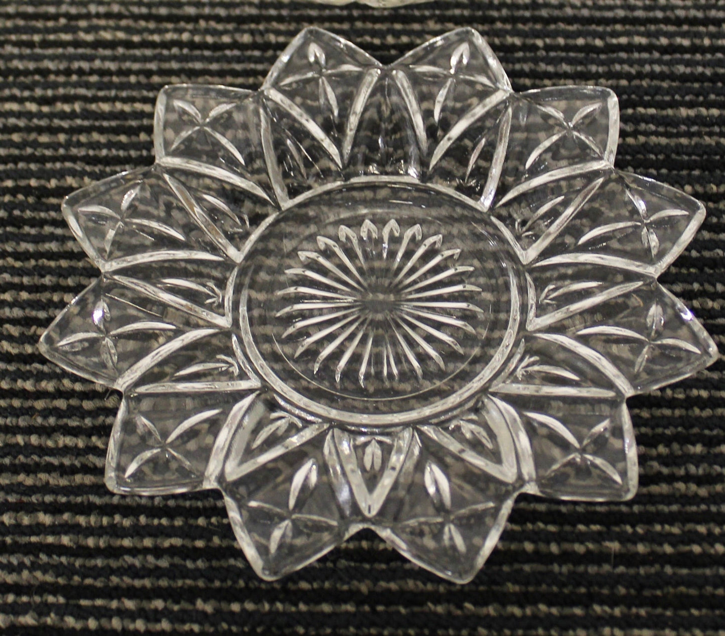 Vintage Crystal Dessert Dishes