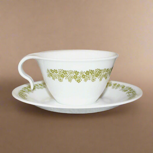 CorningWare Coffee Cup & Saucer