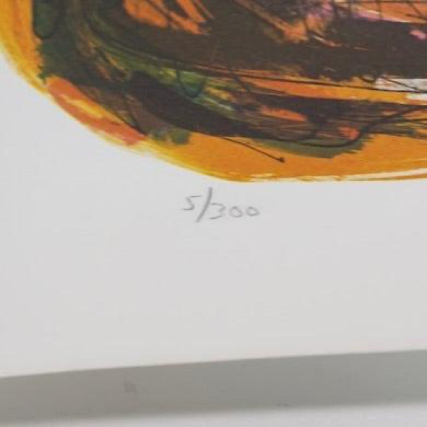 Don Quixote and Sancho Panza on horse back number 5 of 1000 limited edition lithograph