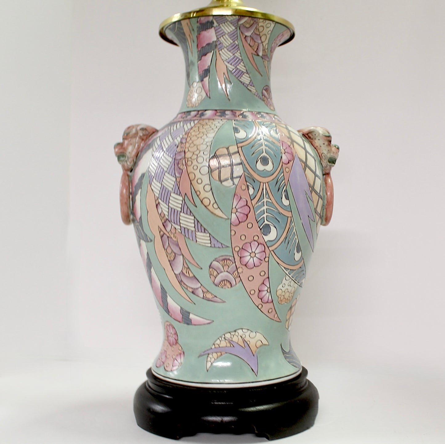 Vintage Fu Dog Shishi Hayward House Table Lamp