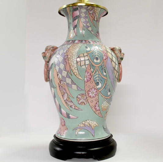 Vintage Fu Dog Shishi Hayward House Table Lamp