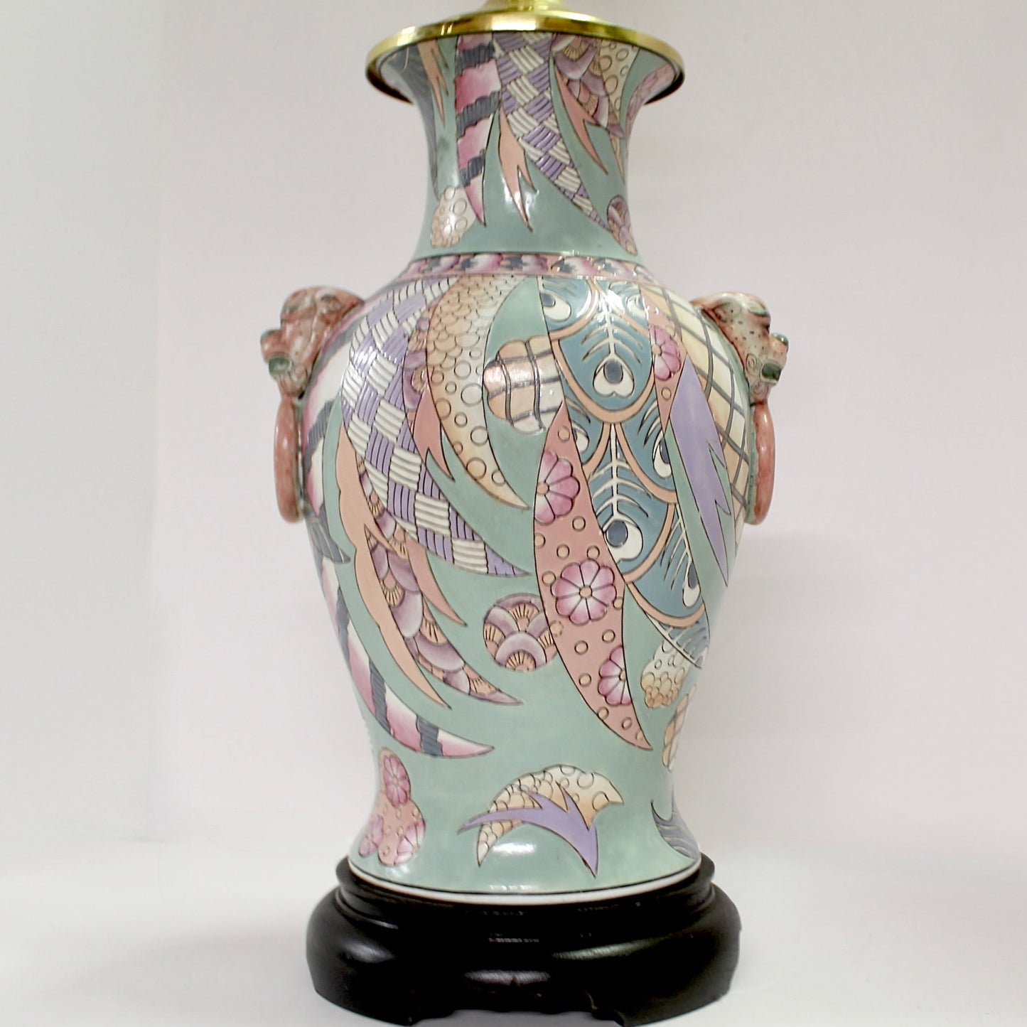 Vintage Fu Dog Shishi Hayward House Table Lamp