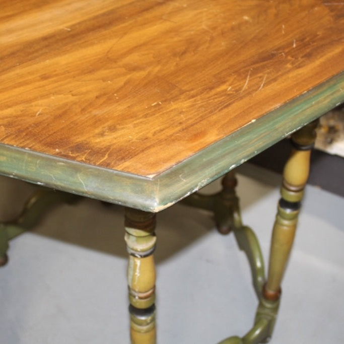 Mahogany and Walnut Aesthetics Movement Lamp Table - by St. Johns Tables