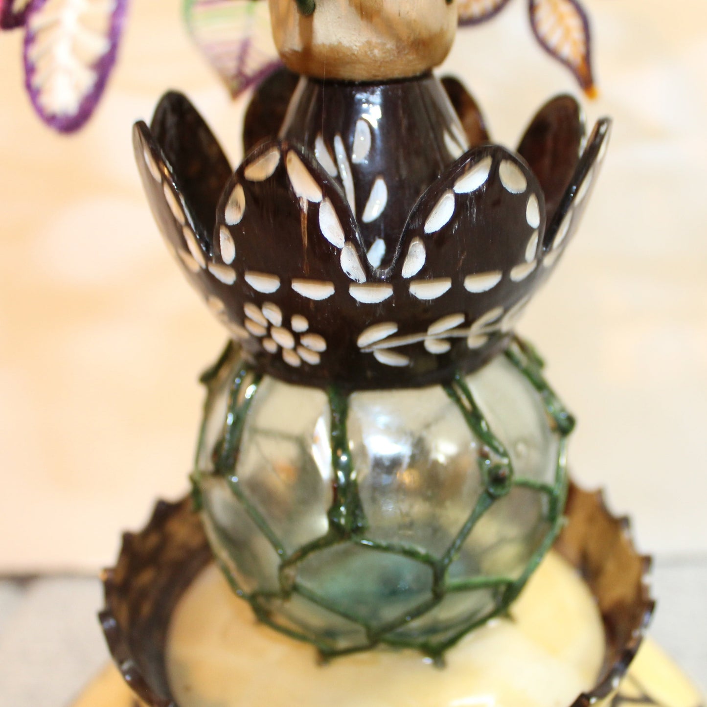 Vintage Handmade Turtle Sculpture