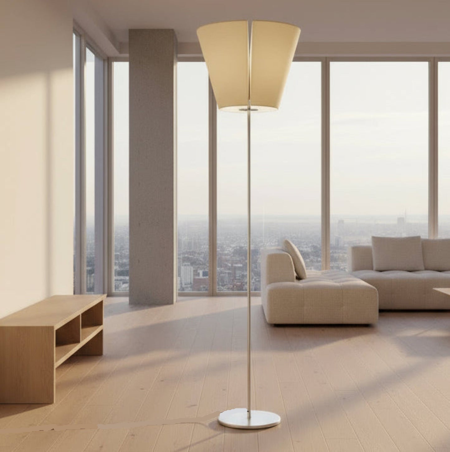 Tall Artemide Mega Melampo Floor Lamp