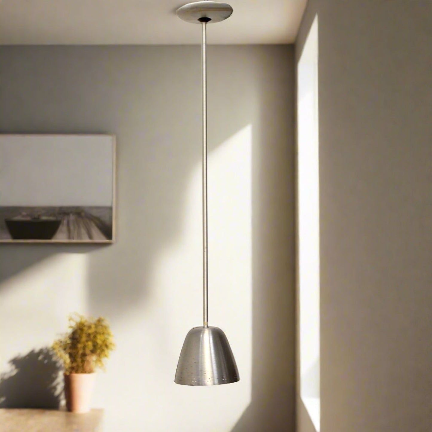 PRESCOLITE Perforated Bullet Light Aluminum Pendant Lights