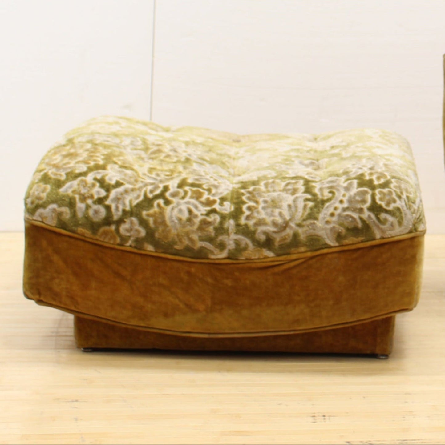 Mid-Century Modern Classic Armchair & Ottoman