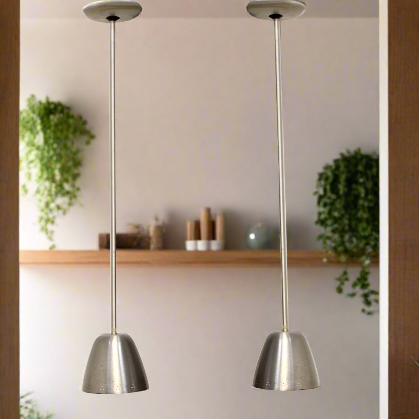 PRESCOLITE Perforated Bullet Light Aluminum Pendant Lights