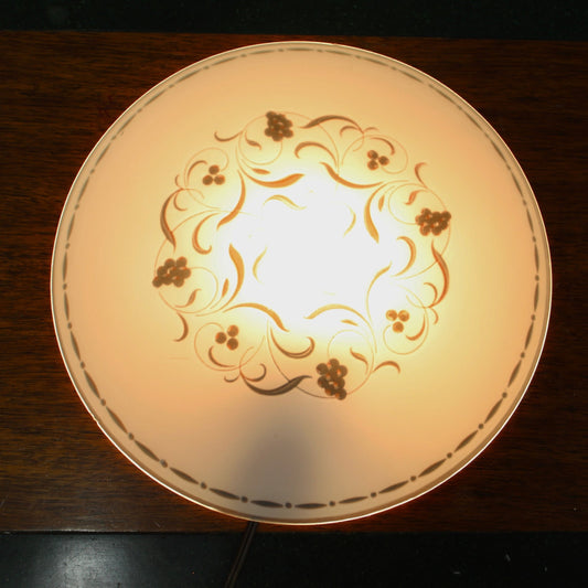 Vintage Round Frosted Glass Ceiling Light Shade