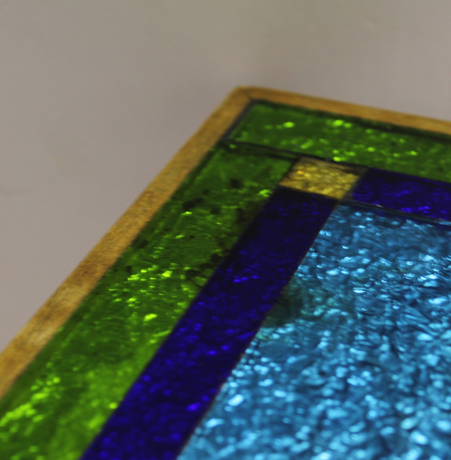 Vintage Georges Briard Glass Mosaic Side Table