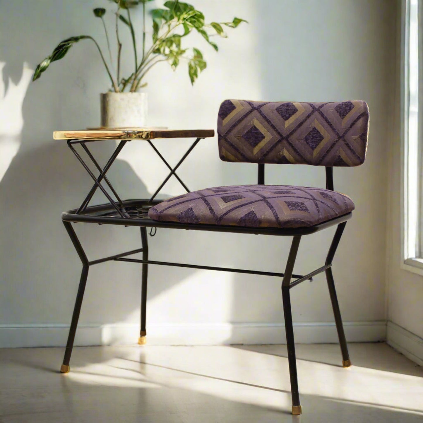 1950s Gossip/Telephone Bench