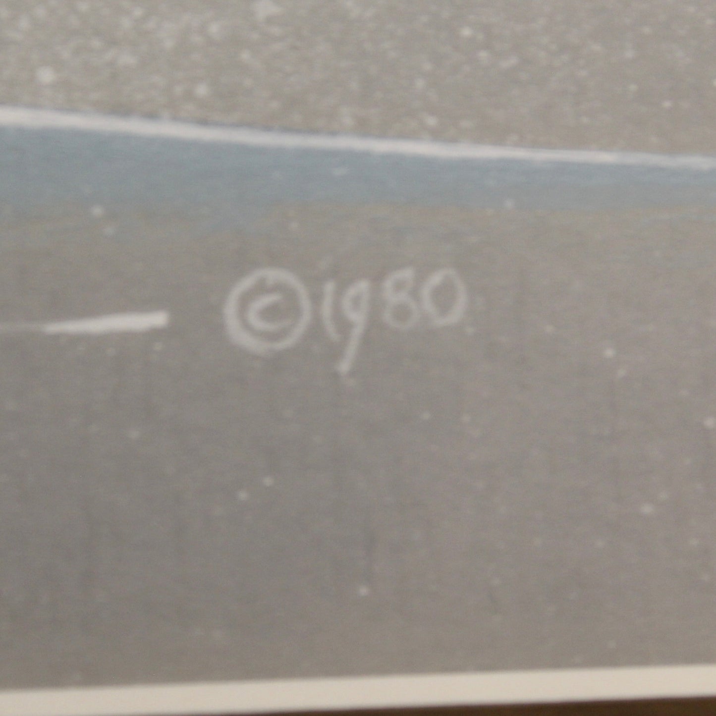 1980 Troy Anderson Signed Painting -Together-