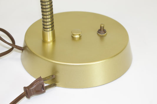 Vintage Cone Desk Lamp base and plug