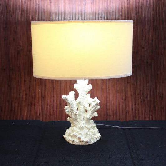 Vintage Coral Table Lamp