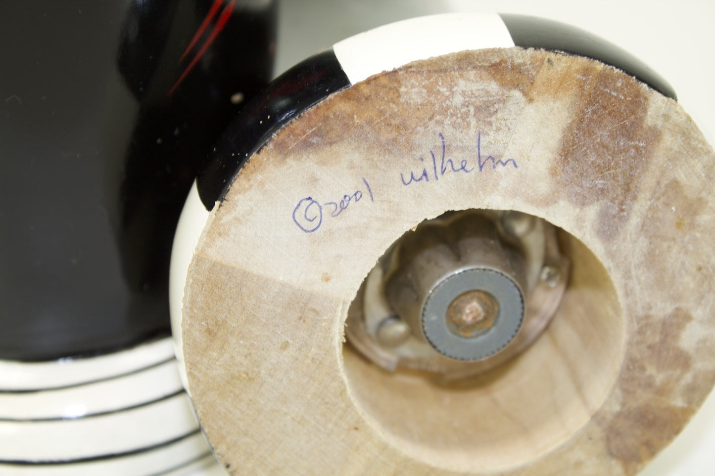 Signed Robert Wilhelm deigned Salt Grinder