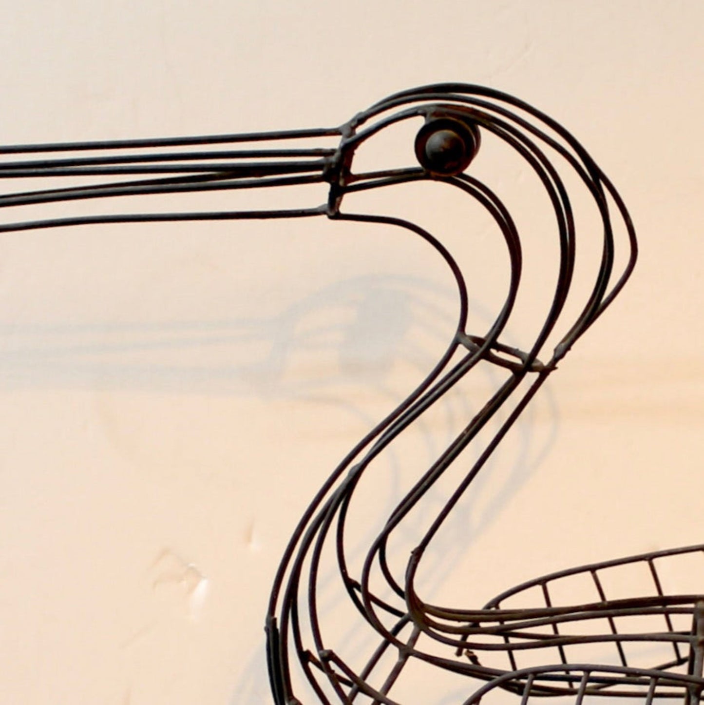 Pelican Wire Art Sculpture