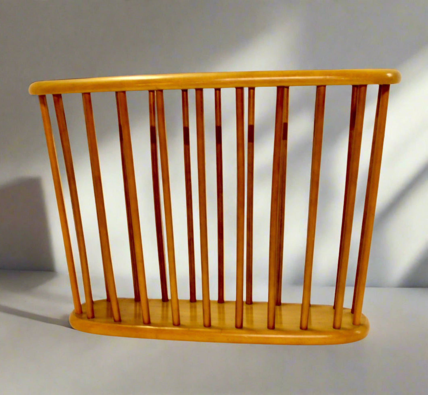 Wood Dowel Rod Magazine Holder