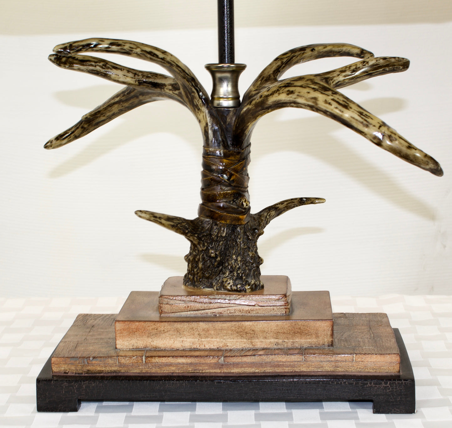 Faux Antler Table Lamps | Pair