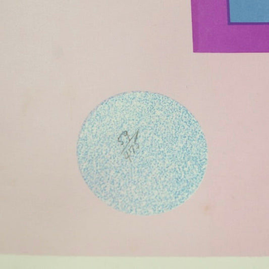 Artist signed and numbered print.