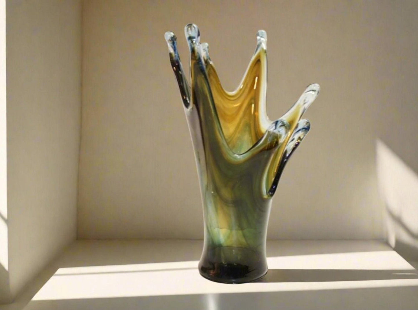 Extra Large Art Glass Vase Murano - OffCenterModern