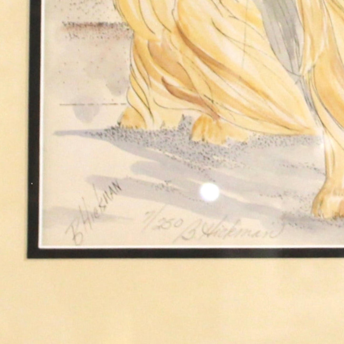 B. Hickman Original Yorkshire Terrier Print | Singed & Numbered.