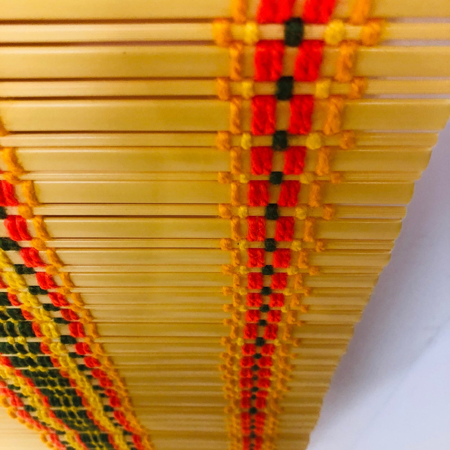 Retro Vinyl Slat Window Shade | New Old Stock