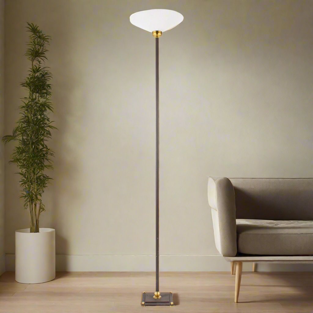 Italian Modernist Torchiere Lamp