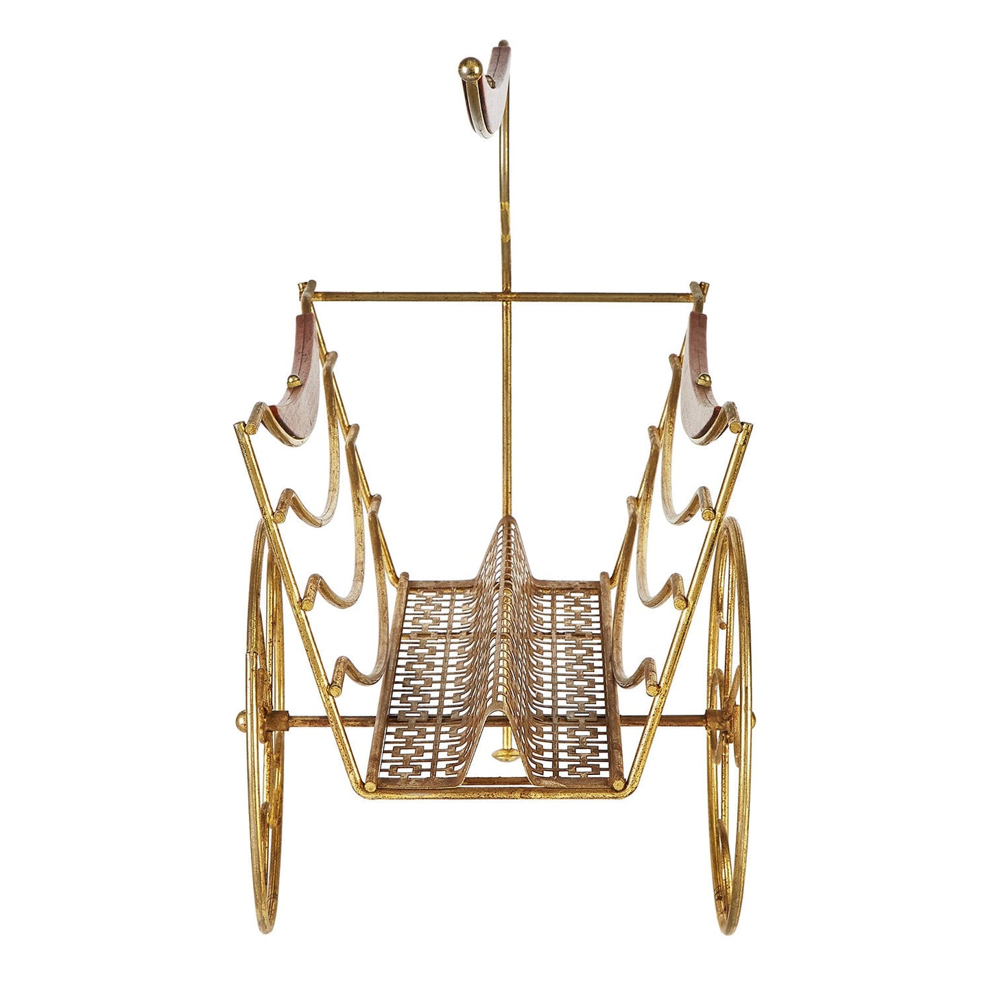 Brass Magazine Holder | Book Cart
