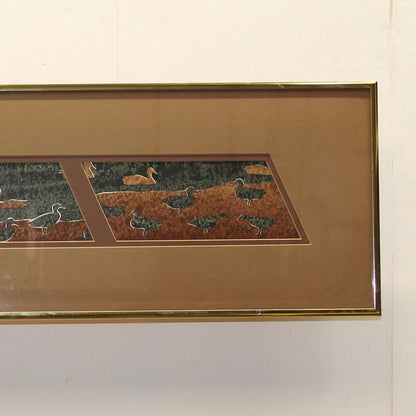 Vintage Harris Strong Mixed Media Duck Art