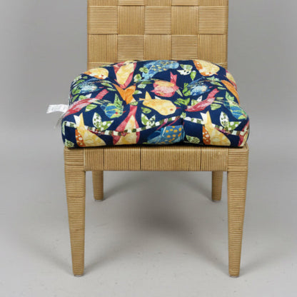 Multicolored Bird Seat Cushions | PillowPerfect® Set of 6