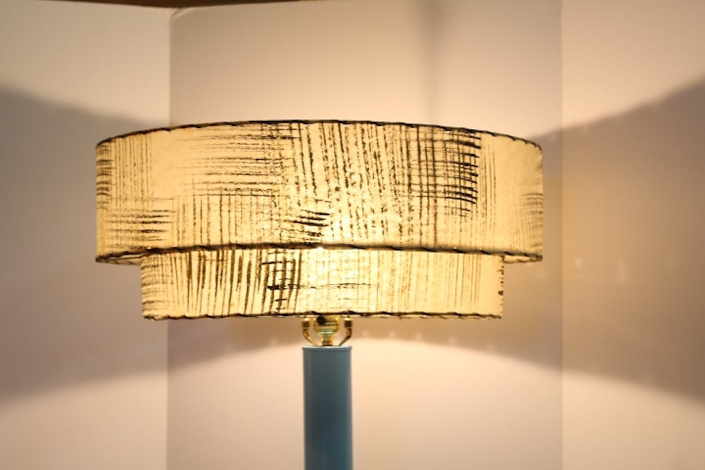 Original 1950s 2-Tier Mod Lamp Shade