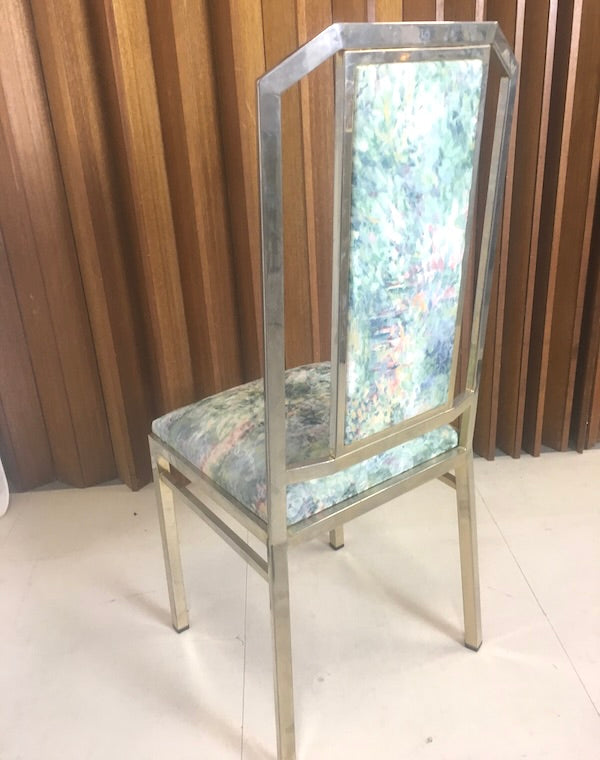 1970s Chromed Steel Dining Chairs | Set of 6