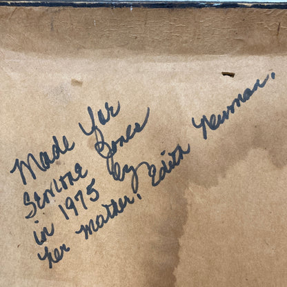 1970s Crewel Embroidery Sunflower Wall Art