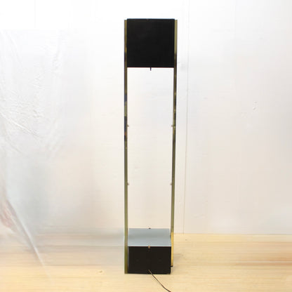 1970s Gold Digital LED Pedestal Clock.
