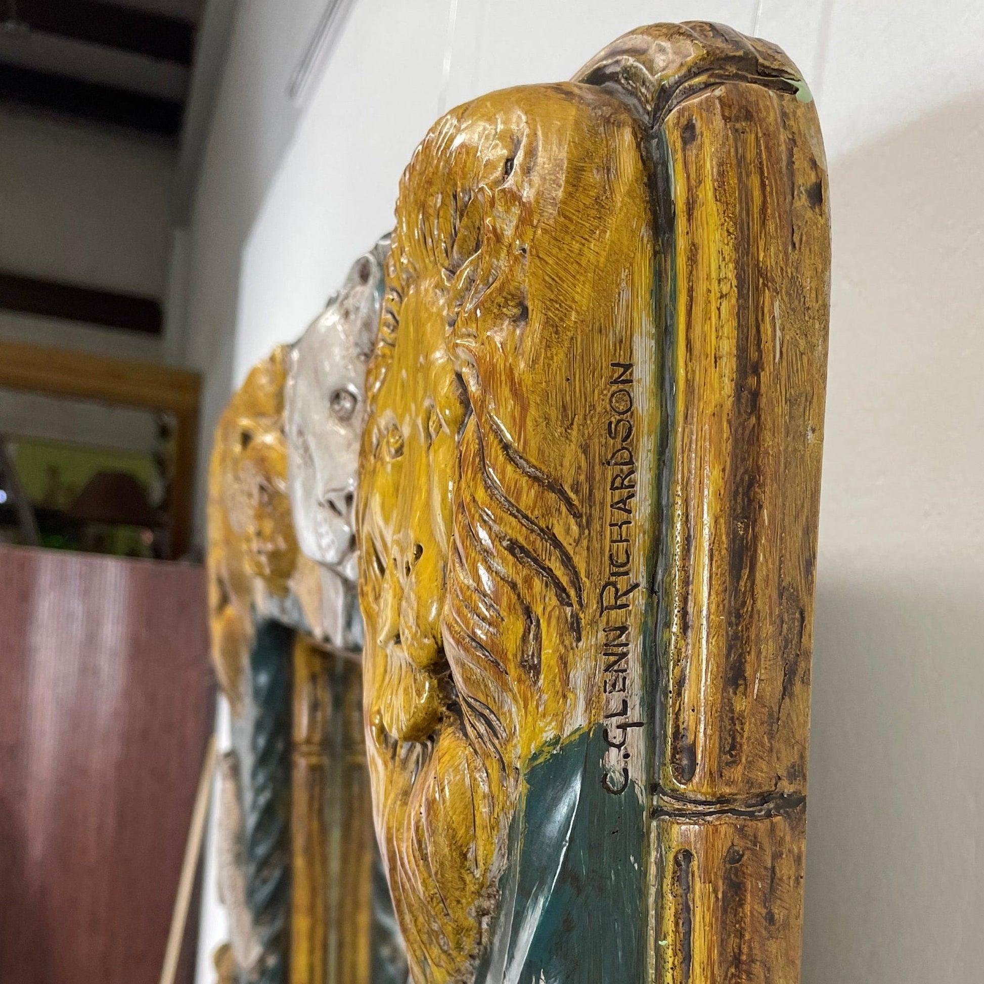 Vintage Wall Mirror | Safari Animals | from OffCenterModern