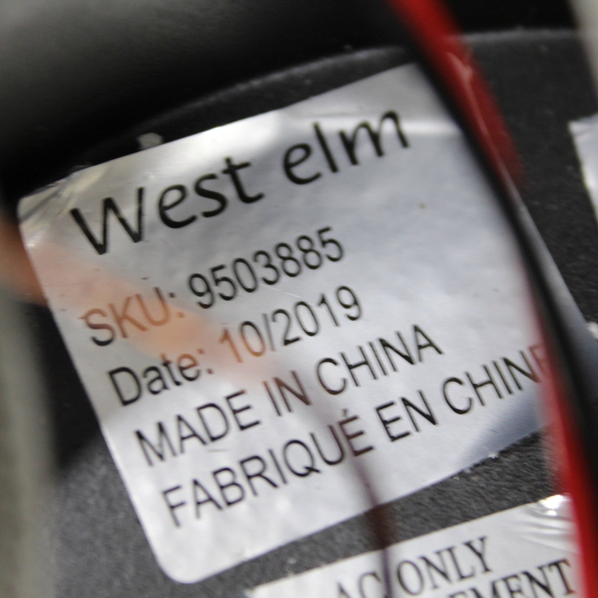 Single Perforated LED Hoop Chandelier | West Elm