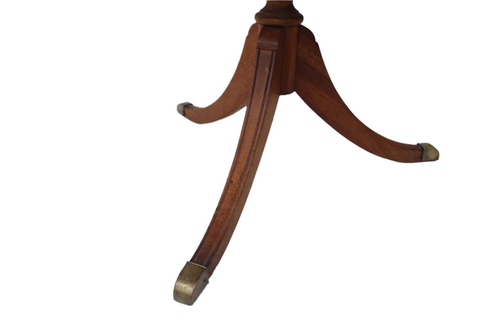 1940s 2-Tier Mahogany Round Side Table