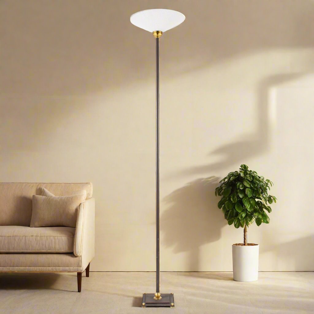 Italian Modernist Torchiere Lamp