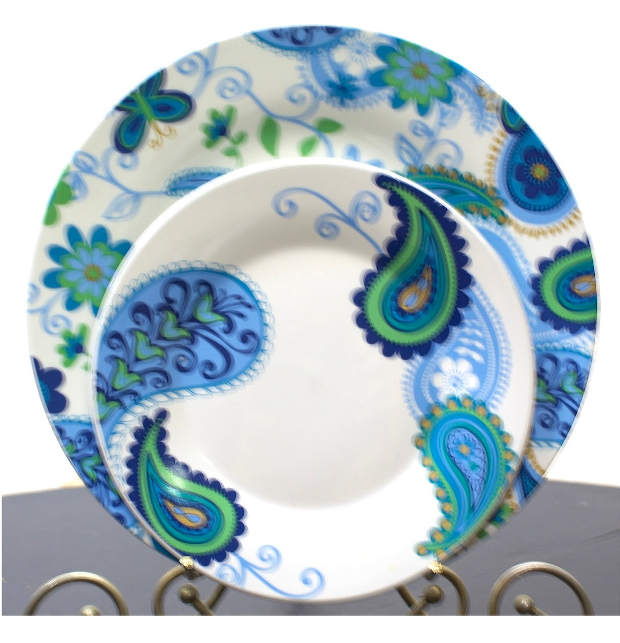 Paisley Dinner Plates