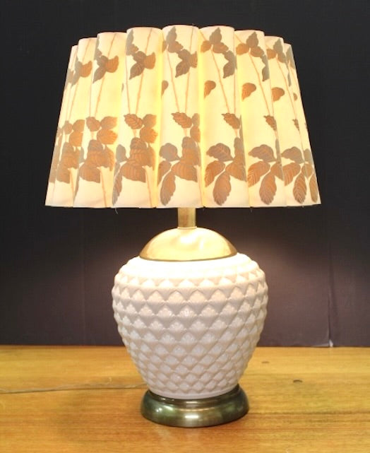 PAIR White Table Lamps by Frederick Cooper