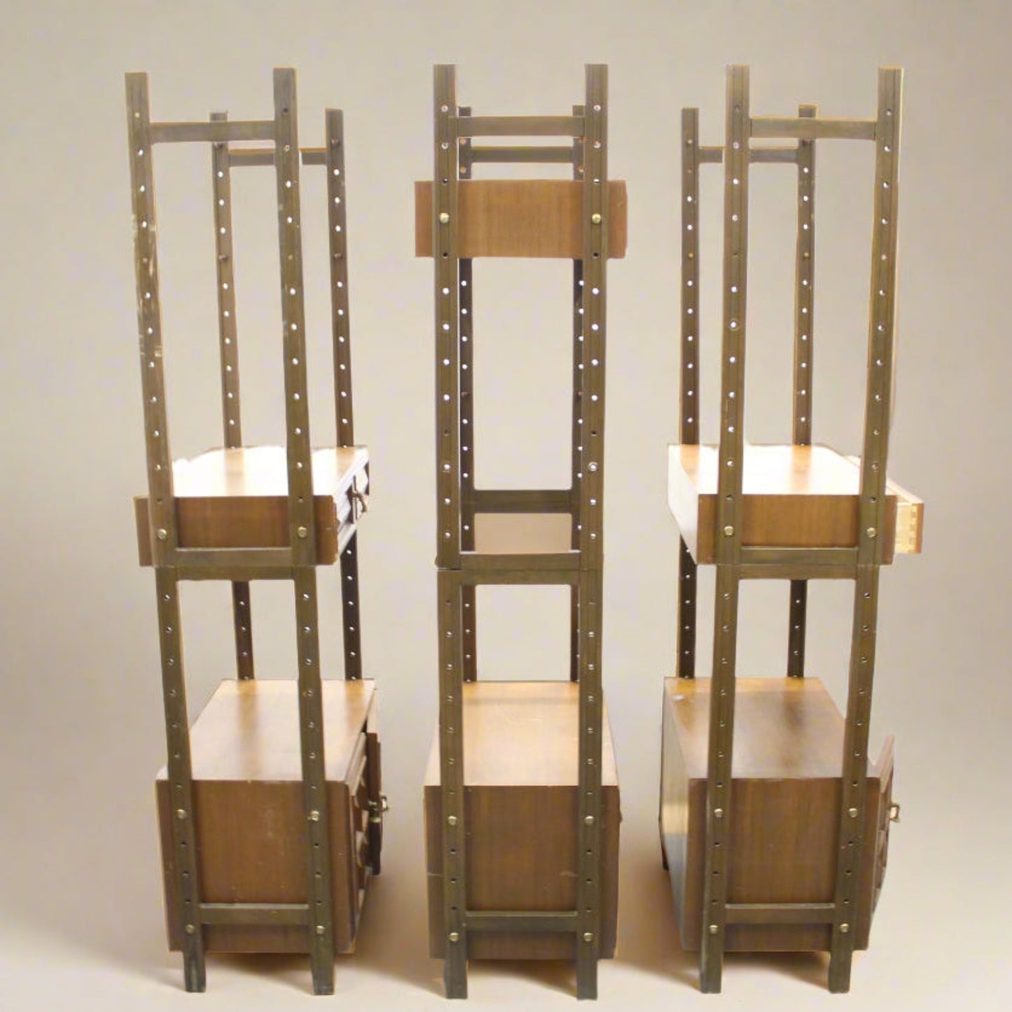 Vintage Modular Room Divider Wall Unit
