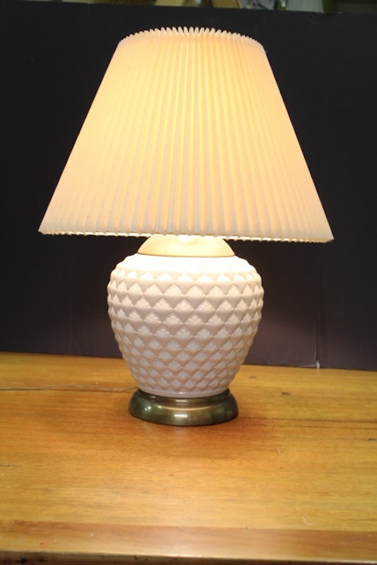 Pair seashell design Table Lamps by Frederick Cooper